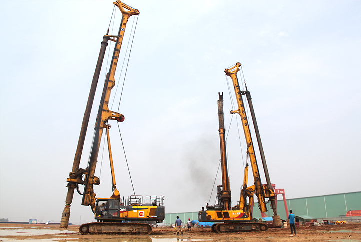 2013年5月多米体育中国有限公司官网旋挖钻助力潞安集团建设世界最大煤转油基地